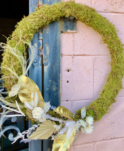 Golden Woodland Wreath